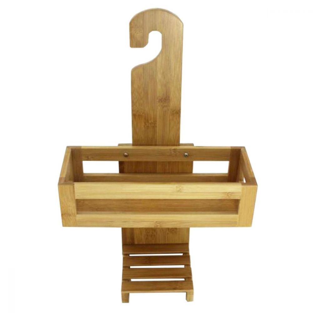 Bamboo Shower Caddy with Holder | Furniture | Home Storage & Living