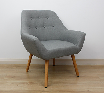 Leisure Chair Rosie - Light Grey