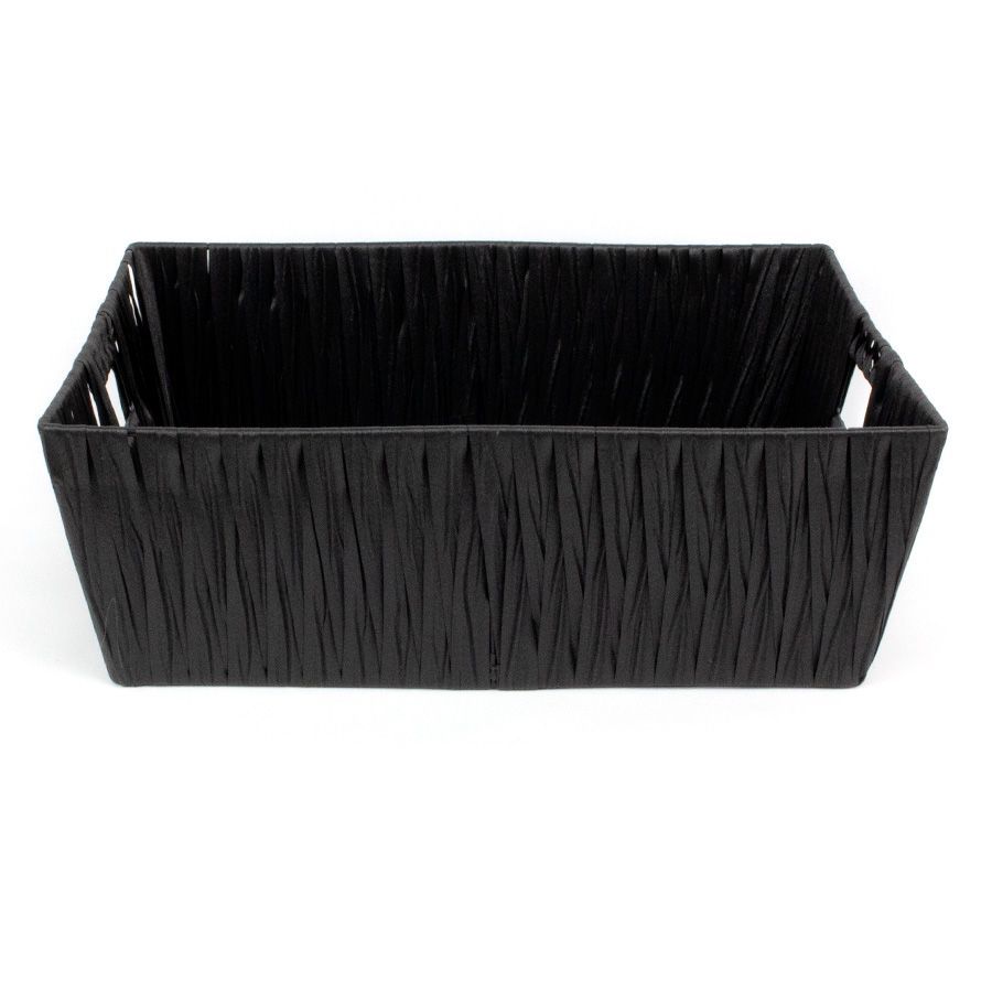 Aspen Storage Basket Black - Set of 2 | Storage | Home Storage & Living