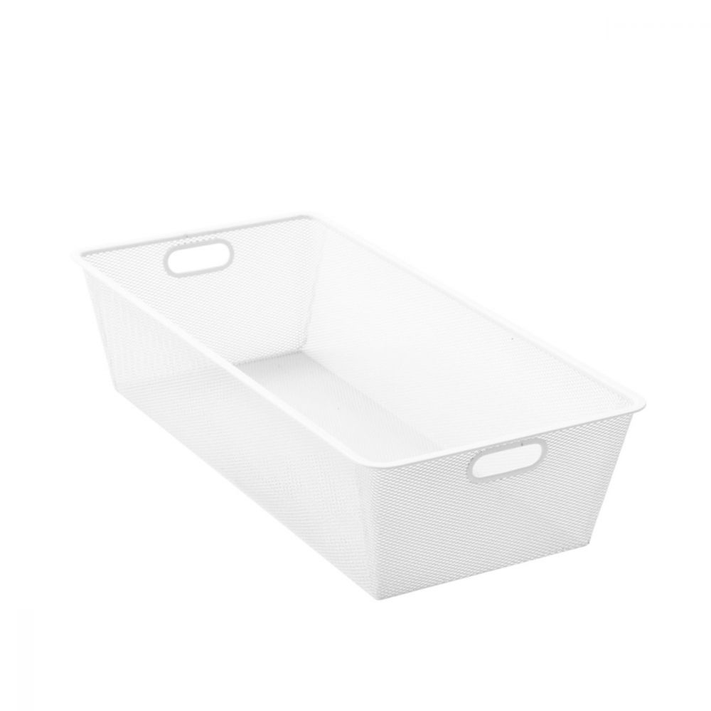 Mesh Storage Basket White 65.5 x 33 x 46cm | Storage Baskets | Home Storage & Living