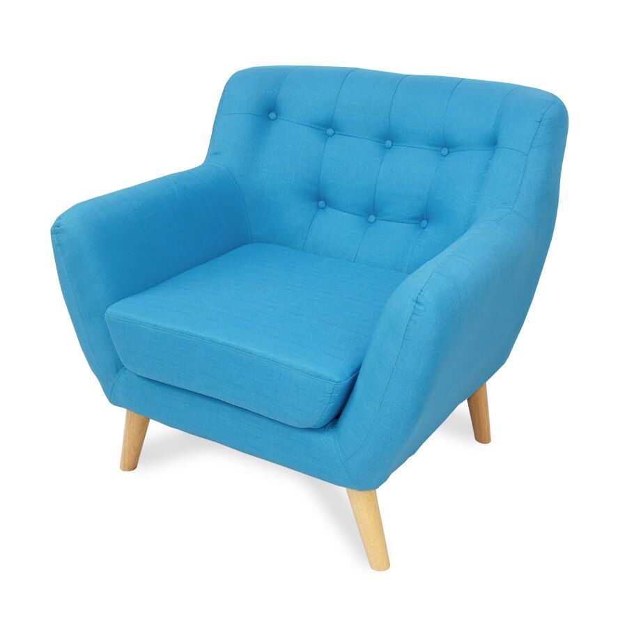 Sally 1 Seat Armchair Aqua Blue | Furniture| Home Storage & Living