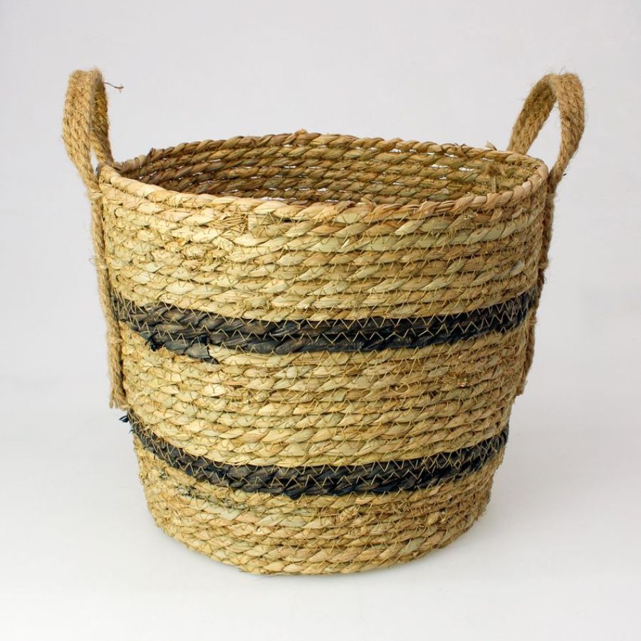 Seagrass Rope Storage Basket Natural Medium | Home Storage & Living