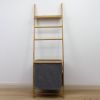 Bamboo Storage Ladder With Shelf | Storage Shelves | Home Storage & Living