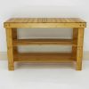 Bamboo Shoe Rack Bench 3 Tier | Furniture | Home Storage & Living