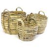 Jade Storage Basket Natural Medium | Home Storage & Living