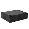 Kloset Soft Storage Chest with Zip Black 69 x 55 x 19cm | Home Storage & Living