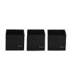 Kloset Soft Storage Cube Black 3 Pack 14 x 14 x 13cm | Home Storage & Living