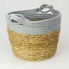 Seagrass Rope Storage Basket Grey Small | Home Storage & Living