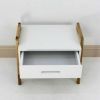 Wooden Shelving Unit with Drawer 1 Tier | Furniture | Home Storage & Living