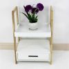 Wooden Shelving Unit with Drawers 2 Tier | Furniture | Home Storage & Living